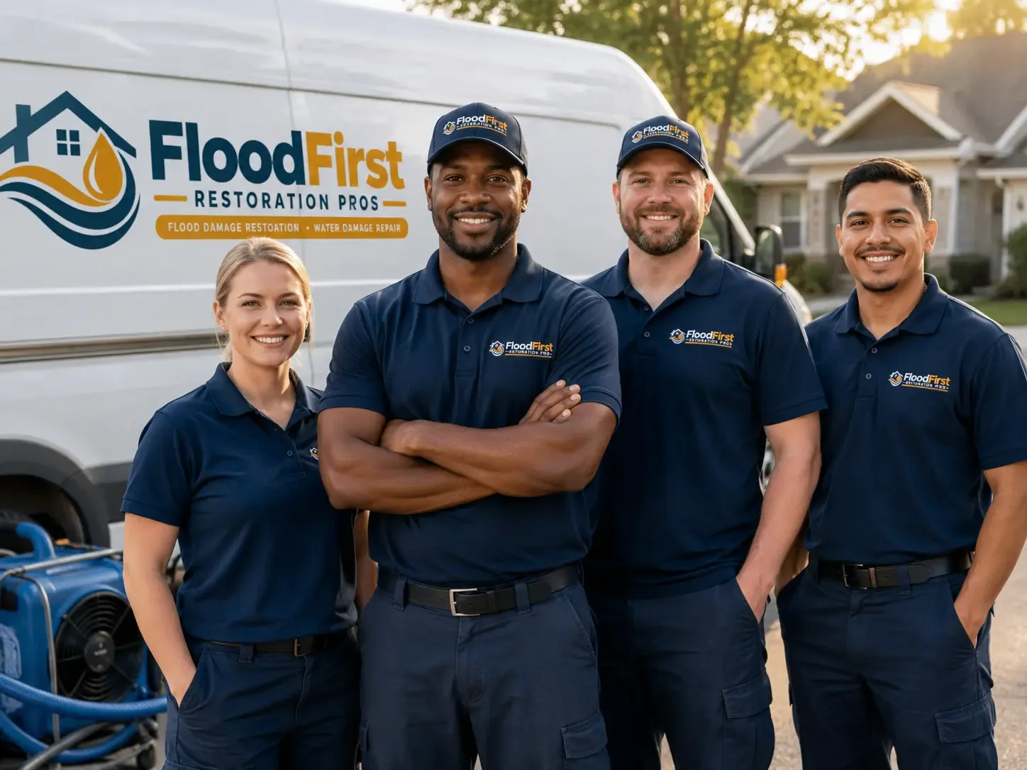 Flood Damage Restoration company in Worthing, SD